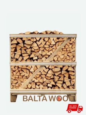 Openhaardhout Eik 1m3 op pallet