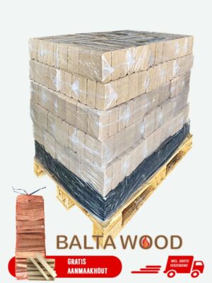 RUF Briketten 96pak 960kg op pallet